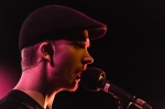 Guitarist for Ásgeir playing at The State Room. Photo: Logan Sorenson