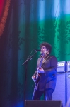 Richard Swift carrying his own with solo instrumentals while other members switch out. Photo: Logan Sorenson