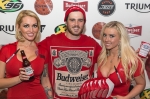 The Budweiser team on point with swag and beer for the competition . Photo: Lmsorenson.net