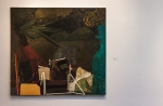 Sangram Majumdar Step Right Up, 2013 Oil on linen 78" x 84" Photo: Talyn Sherer
