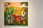 Hannah Barrett Summer Shepherds, 2014 Oil on canvas 78" x 78" Photo: Talyn Sherer
