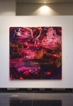Fran O' Neill Squid,2013 Oil on canvas 84" x 84" Photo: Talyn Sherer