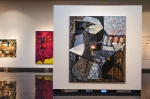 Francesca DiMattio Jaquard, 2014 Oil, acrylic, and collage on canvas 90" x 76" Photo: Talyn Sherer