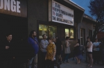Before the doors are even open, there are fans lining up to get in, get spots and get beer at Urban Lounge. Photo: @LMSorenson