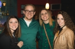 Kari Harbath, Aaron Loftus, Kassie Harbath and Nicole Shaw grabbing a beer before the music starts. Photo: @Lmsorenson