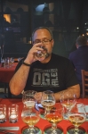 Mike Reidel, SLUG beer reviewer and the man behind the popular utahbeer.blogspot.com, gets his taste on. Photo: Talyn Sherer