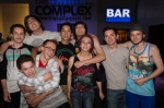 (L–R): Evan, Zeus, Taylor, Brayden, David, Hudson, Forrest, Stephen and Kylee. Friends out for a great time at the show with Foster the People.Photo: @Lmsorenson / Lmsorenson.net