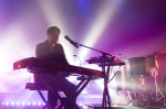 Jacob Fink, playing keybaords for Foster the People. Photo: @Lmsorenson / Lmsorenson.net