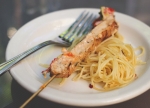 Caffé Molise dishes up some Pollo alla Gratella, consisting of marinated grilled chicken breast topped with artichoke hearts, sundried tomatoes and a gorgonzola cream sauce. Photo: Talyn Sherer
