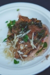 Can we take a moment of silence to remember Edge Steakhouse's delicious grilled Niman Ranch lamb T-Bone chop, garnished with local Utah cherry-jalapeño jam, honey comb and freshly grated horseradish? Photo: Talyn Sherer