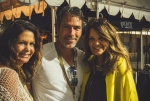 (L–R) Angie Woodmansee, Darren Bolindbroke and Stephanie Conti got their VIP passes to really take advantage of this once a year event. Photo: Talyn Sherer