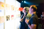 Attendees could look at and buy various art pieces in various mediums. Photo: Tyson Call
