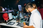 Attendees had a chance to bid on gift packages in a silent auction. Photo: Tyson Call