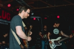 Albino Father guitarist and singer Kris Green opens up the show. Photo: Tyson Call