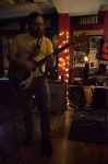 Joey Mayes of The Nods playing the guitar. Photo by www.jessicabundyphotography.com