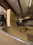 Shawn Sweat’s ollie to fakie helped him take home first place in the 17 and under division. Photo:@_chriskiernan_