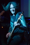 Lupericus headbangs violently as he plays. Photo by Madi Smith