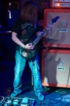 Demon Lung takes the stage with guitarist Phil Burns’ full Orange setup. Photo by Madi Smith