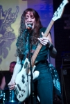 Castle storms the stage as Liz Blackwell yells into the mic. Photo by Madi Smith