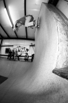 James Vogtman – way up in the wall. Photo: Weston Colton