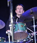 Jay Lawrence glances at Christiansen during the first set. Photo by Scott Frederick