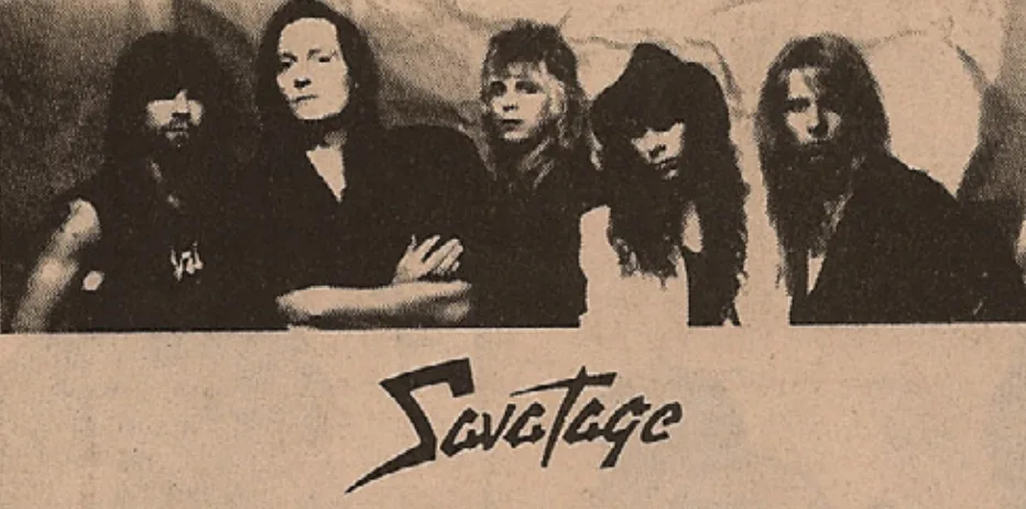 Savatage band in 1990