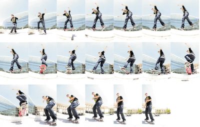 “I usually warm up at Sandy Park and then just wander from spot to spot. That’s the best part about skateboarding for me … not knowing where you are gonna go skate.”