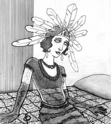 “Oh, this old thing? Ha ha ha. Cumorah Hill-deGarde would tell you it was knitted by Satan in Hell."