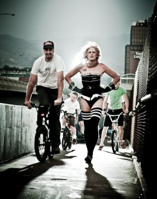 "People constantly ask me how I keep my lithe stature and showgirl calfs. My answer is as simple as my regimen: a mix of bicycling with light jazz-handing on Tuesdays and Thursdays."