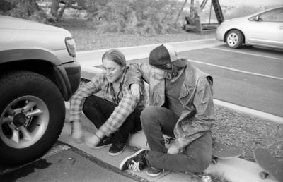 Spencer Byrd and Chris Raymond chillin�