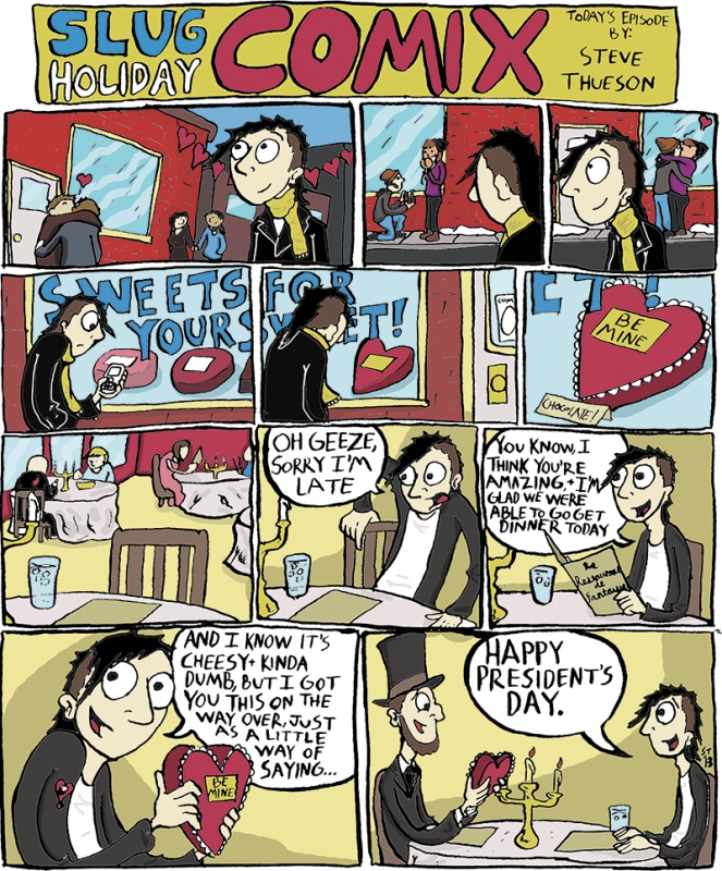 SLUG Holiday Comix – February 2013