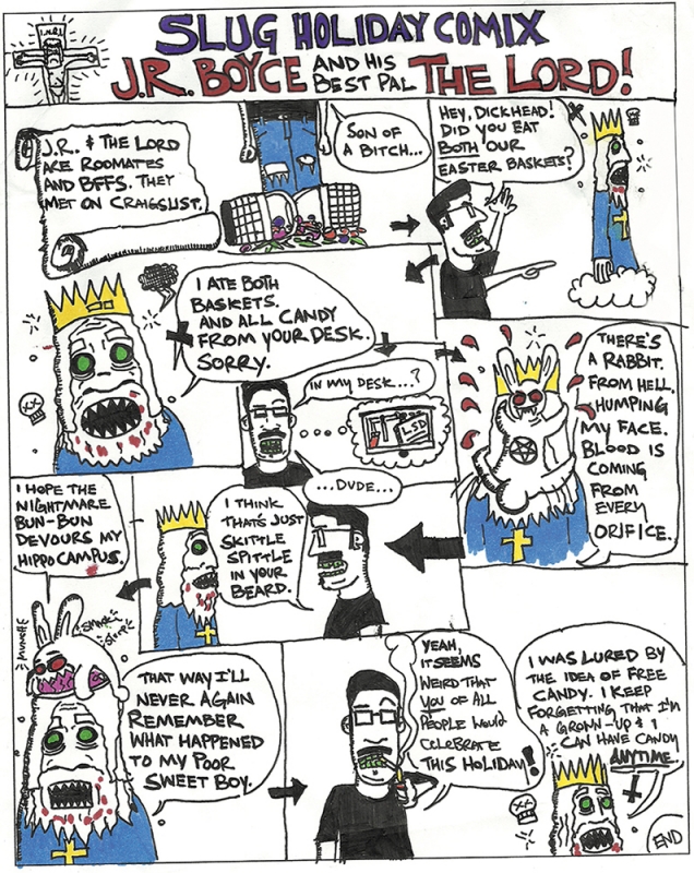 SLUG Holiday Comix – March 2013