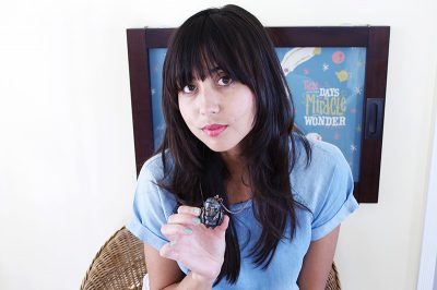 “I wish I could say I had some sort of elaborate plan, but the reality is, I saw a similar idea in a magazine and I recreated my own version. I’ve always enjoyed art that was a little off the cuff, and I wanted to make something unique.”