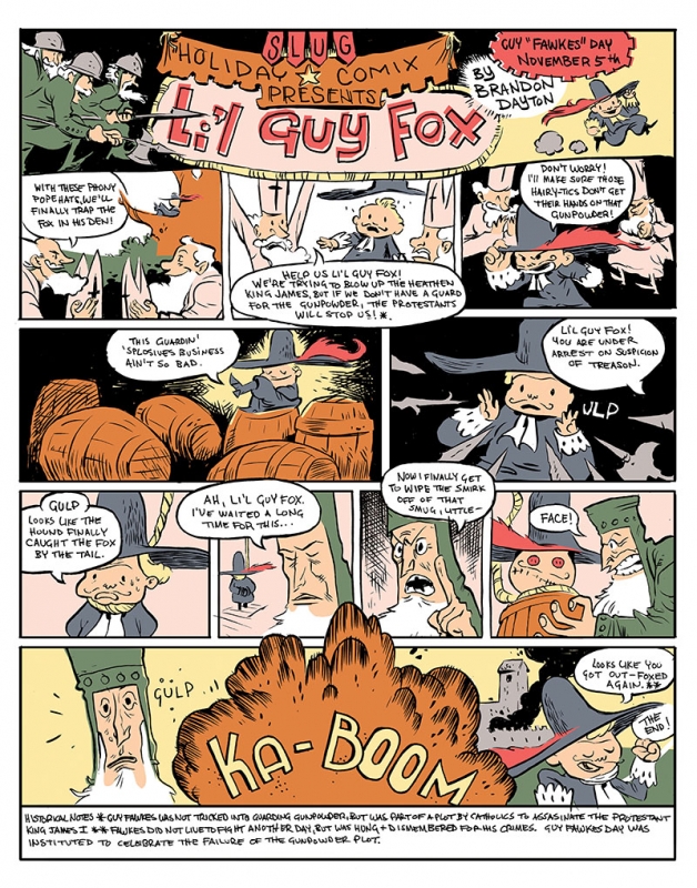 SLUG Holiday Comix – November 2013