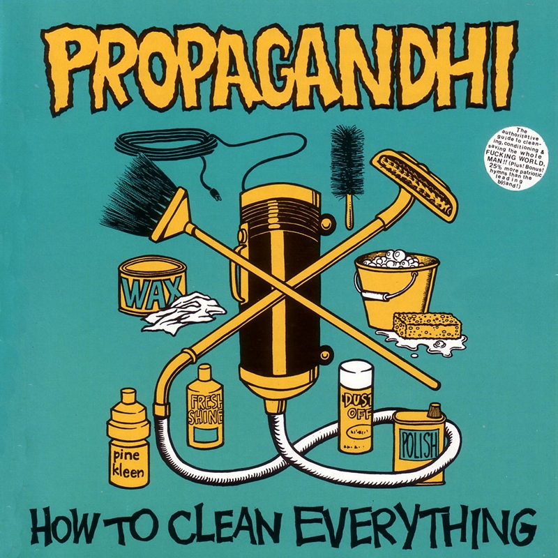 Propagandhi - How To Clean Everything album artwork