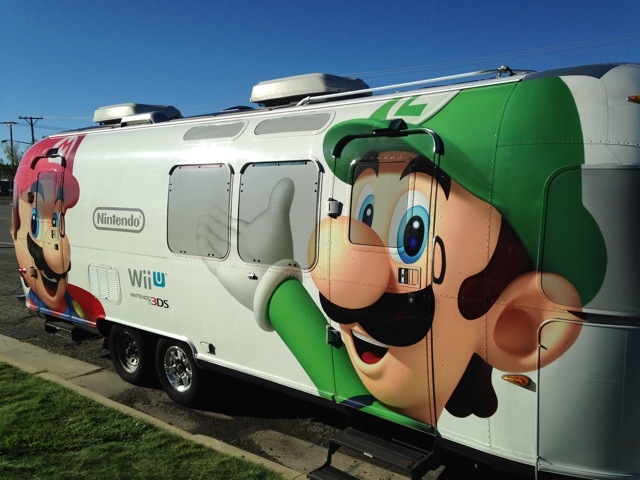 Nintendo Airstream Tour 2014