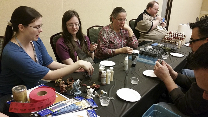 SaltCon 2015: Figurine Painting