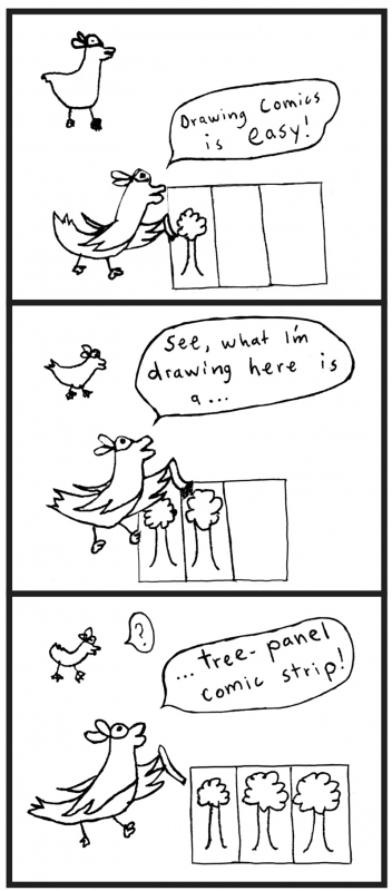 Oliver Buchanan Comic: Comic Duck