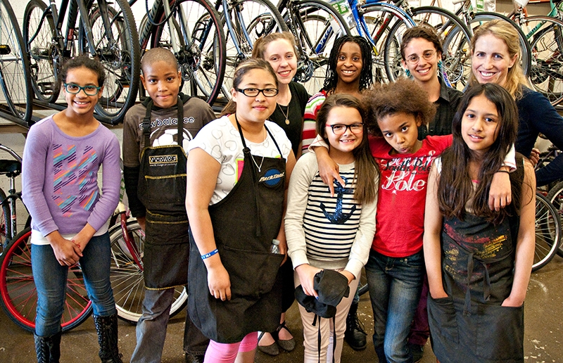 Greasy Wrenching for Kids at the SLC Bicycle Collective’s Earn-A-Bike Program