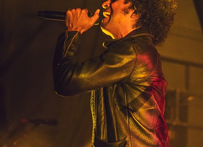 William DuVall lets out an echoing scream that shakes The Depot on Monday night while performing with Alice in Chains. Photo: Talyn Sherer