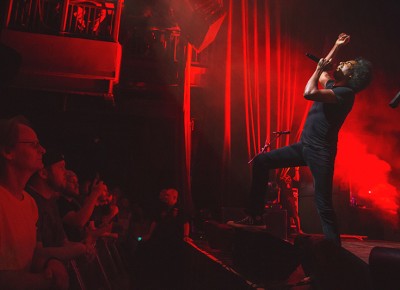 Alice in Chains vocalist William DuVall owned that stage on Monday night with many of the fans blown away with his spot on vocal performance. Photo: Talyn Sherer