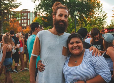 Fre and Danielle were overjoyed with the choice of hip-hop artist chosen at this year’s Twilight Series.