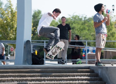 Jerry Alvarado, switch frontside 360. Photo: Niels Jensen