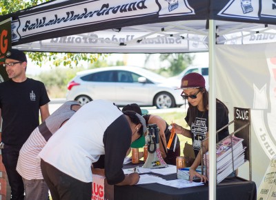 Registration at the DIY spot. Photo: Niels Jensen