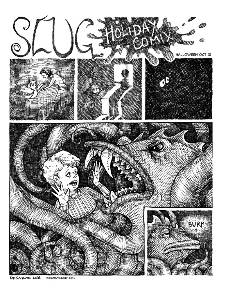 SLUG Holiday Comix – October 2015