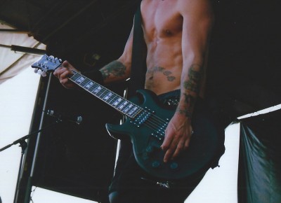 Tim Armstrong @ Vans Warped Tour 2005 @ Utah State Fairpark.