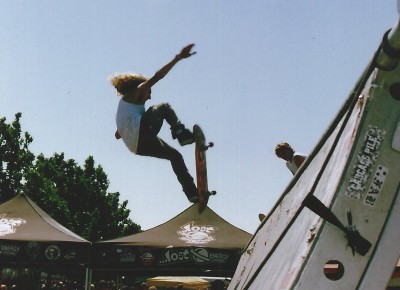 Mike Plumb (a.k.a. Lizard King) @ Vans Warped Tour 2005 @ Utah State Fairpark.