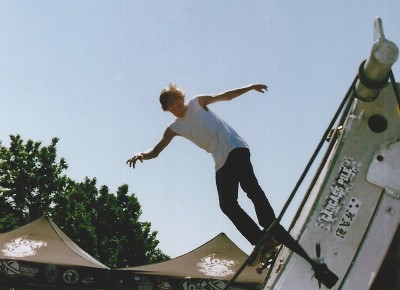 Levi Faust @ Vans Warped Tour 2005 @ Utah State Fairpark.