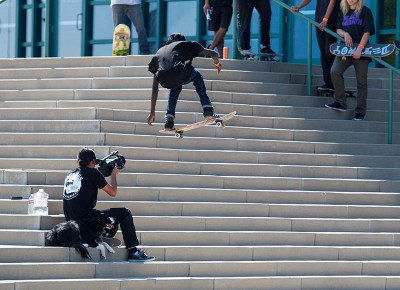 Deng Tear – Backside 360 Maverik Center 10-stair. Photo: Niels Jensen