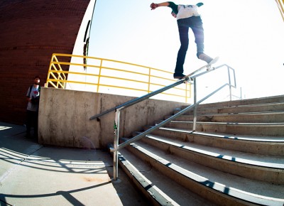 Eric Furguson, frontside noseslide. Photo: Sam Milianta